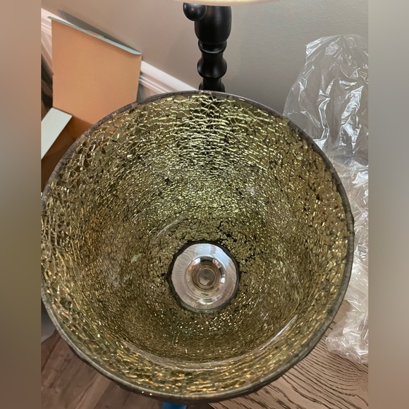 PartyLite Sienna Hurricane Holder Vintage.  NO BUNDLE w/this piece NWOT - Picture 4 of 6